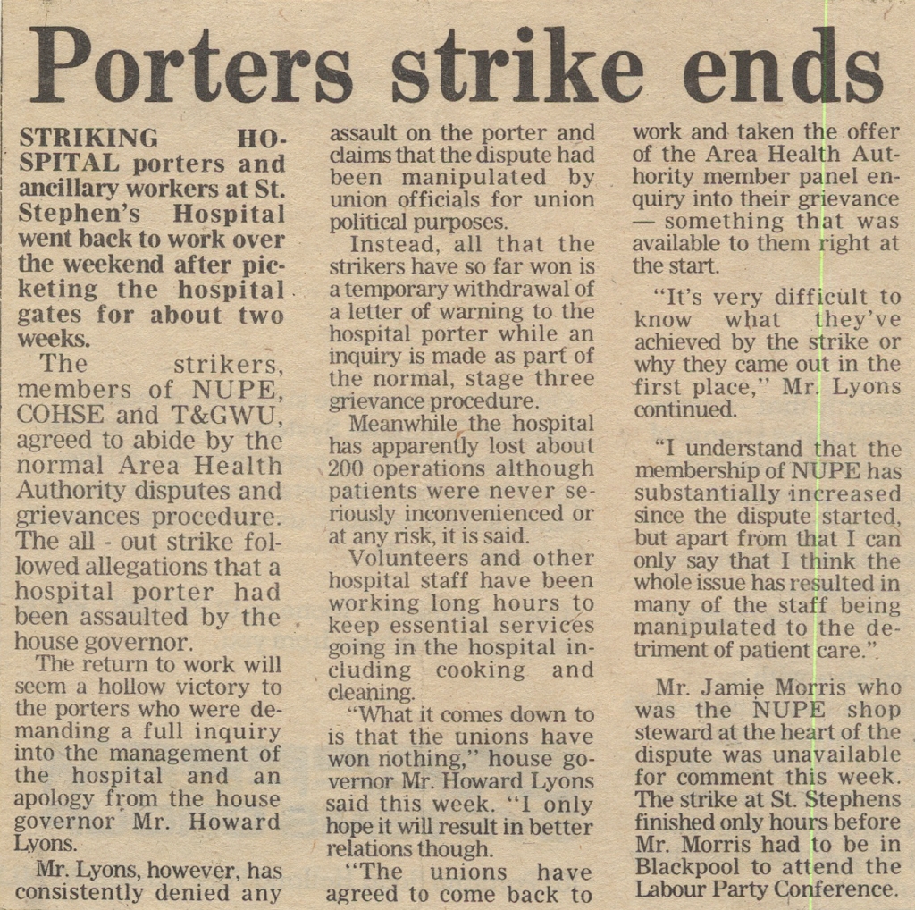 19811002 HOSPITAL PORTER STRIKE ENDS CN.jpg